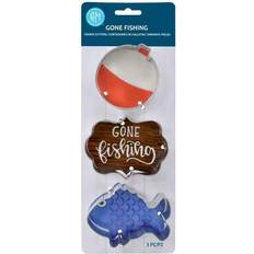 Gone Fishing 3 PC Cookie Cutter