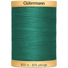 Gutermann 876 Yd Natural Cotton Thread-Garden Green