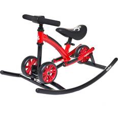 Plastic Classic Toys Mobo Wobo 2-in-1 Baby Rocking Balance Bike, Red