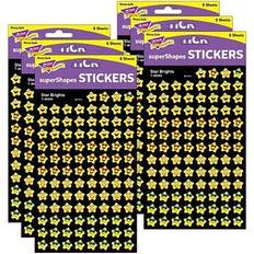 Stickers Trend Enterprises Star Brights superShapes Stickers, 800/Pack, 6 Packs (T-46069-6) Quill