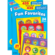 Stickers Trend Stinky Stickers, Fun Favorites, 435 Stickers Per Pack, Set Of 2 Packs