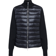 Moncler Down-Paneled Wool Jacket