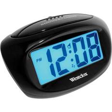 Radio Controlled Clock Alarm Clocks Westclox WE9092