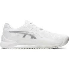 Asics Racket Sport Shoes Asics Gel-Resolution 9 W- White/Pure Silver