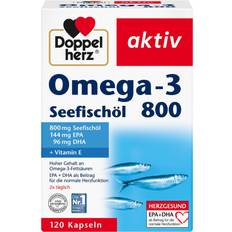 Fettsäuren Doppelherz aktiv Omega-3 800 Seefischöl