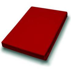 Rot Bettlaken Primera Vario Jersey-Spannbetttuch 100 Bettlaken Rot