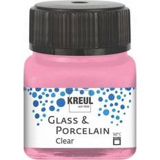 Rosa Glasfarben Kreul Glass & Porcelain Clear rosa 20 ml