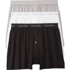 Calvin klein boxers 3 pack Clothing Calvin Klein Traditional Boxers, Pack of Black/White/Gray