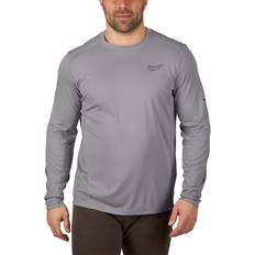 Milwaukee Underwear Milwaukee WORKSKIN Lightweight Performance Shirt Long Sleeve Gray