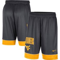 Nike Men's Charcoal, Gold West Virginia Mountaineers Fast Break Shorts Charcoal/Gold