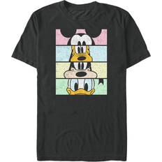 Clothing Disney Men's Characters Crew Crop T-Shirt, Black