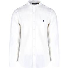 Men - White Shirts Polo Ralph Lauren Linen Shirt White