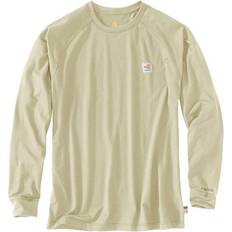 Carhartt Men Tops Carhartt Large Khaki FR Force Long Sleeve T-Shirt
