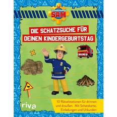 Plastikspielzeug Boote Riva Feuerwehrmann Sam Die Schatzsuche/Schnitzeljagd für deinen Kindergeburtstag