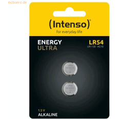 Intenso International Alkaline Knopfzellen LR 54 2er Blister