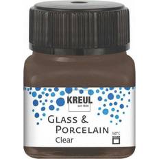 Kreul Glass & Porcelain Clear espressobraun 20 ml