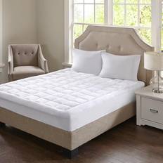 California King Mattress Covers Madison Park Heavenly Soft Overfilled Mattress Cover White (213.4x182.9)