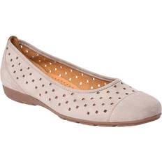 Gabor Low Shoes Gabor Square Perforated Ballerinas