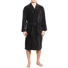 Men Sleepwear Polo Ralph Lauren Solid Velour Kimono Robe