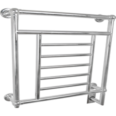 Hydronic Central Heating Heated Towel Rails Amba Traditional (T-2536) 641x908mm Nickel