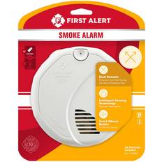 Surveillance & Alarm Systems First Alert Dual Sensor Battery Powered Smoke & Carbon Monoxide Detector FAT1039828
