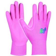 Rosa Fäustlinge GEBOL Handschuh, Polyester Nitril, 5-8 Jahre rosa