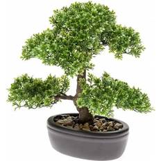 Juletrær Emerald Artificial Ficus Mini Bonsai 420002 Juletre