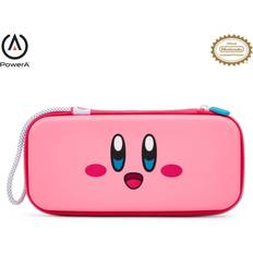 Gaming Bags & Cases PowerA Travel Pro Slim Case for Nintendo Switch Systems - Kirby Hard Shell, Protective Case, Gaming Case, Case
