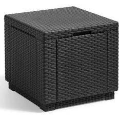 Keter Cube Storage Pouffe Sidebord