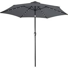 Garden parasol Kingsleeve Sun Garden Parasol Lights Umbrella Sunshade