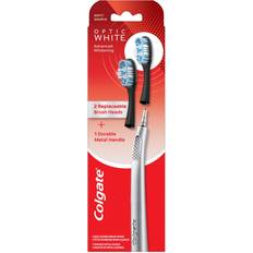 Colgate Toothbrush Heads Colgate Keep Optic White Replaceable Head Soft Toothbrush Starter Kit 2 Brush