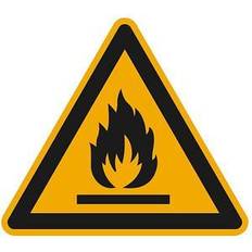 Hinweisschilder Warnschild »Warnung vor feuergefährlichen Stoffen«