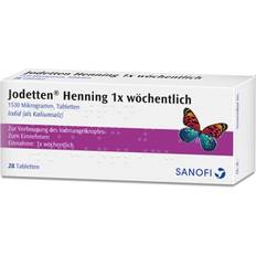 Gewichtskontrolle & Detox Jodetten Henning 1x wöchentlich Tabletten