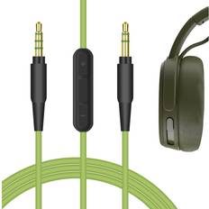 Skullcandy crusher Geekria QuickFit Audio Cable with Mic Compatible with Skullcandy c, Hesh3, Crusher Evo