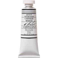 M. Graham 1/2-Ounce Tube Watercolor Paint, Chinese White 33-085