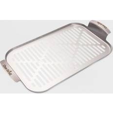 Char-Broil Grates, Plates & Rotisserie Char-Broil Grill Cookware Grill Topper Pan Silver