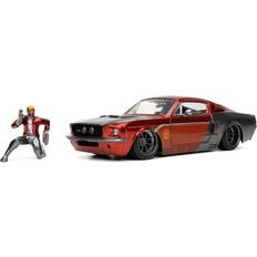 Toy Vehicles Jada Guardians of the Galaxy Star-Lord 1967 Mustang Shelby GT-500 1:24 Scale Die-Cast Metal Vehicle with Figure