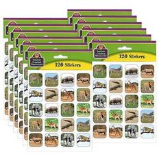Stickers Teacher Created Resources Safari Animals Stickers 12 Packs