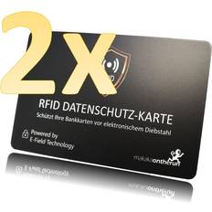 RFID-blokkeringskort on the run RFID/NFC blocker card Black X000WKF961 2