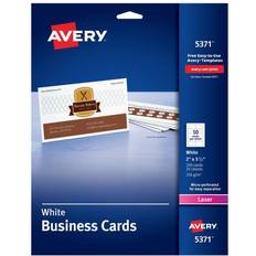 Office Papers Avery Printable Business Cards with Sure