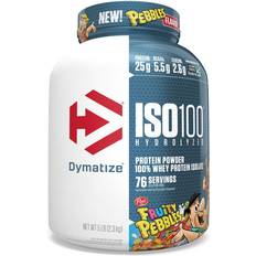 Dymatize iso 100 whey hydrolyzed whey protein isolate Dymatize ISO100 Hydrolyzed Fruity Pebbles