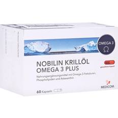 Nobilin Krillöl Omega-3 Plus Kapseln 60 Stk.