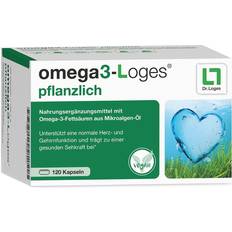 Fettsäuren reduziert OMEGA3-LOGES pflanzlich Kapseln 102,1