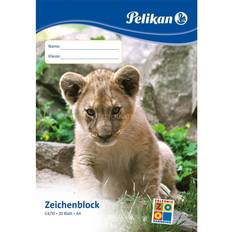Papier Pelikan Zeichenblock Zoo DIN A4
