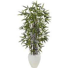 Nearly Natural 5Ft Black Bamboo Tree Artificial Plant