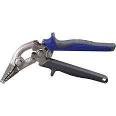 Klein Tools Crowbars Klein Tools 86524 Hand Seamer, Offset Metal Seamer has 3-Inch Jaw, Bends 22 Gauge Steel 24 Gauge Stainless Crowbar