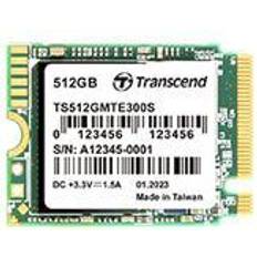 Transcend Solid State Drive (SSD) Harddisker & SSD-er Transcend 300S MTE300S 512 GB Solid State Drive M.2 2230 Internal