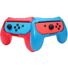 Subsonic Duo Control Grips For Joy-Cons Red Switch