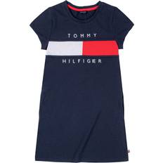 Dresses Children's Clothing Tommy Hilfiger Girls' Kids' Flag T-Shirt Dress Blue