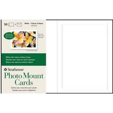 Scrapbooking Strathmore Photo Mount Greeting Cards White/50-pack